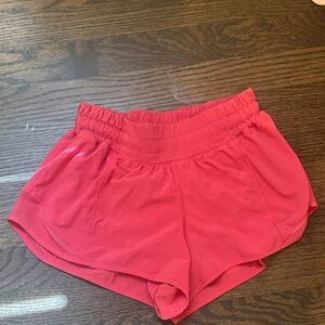 Lululemon Athletica Vibrant Pink Athletic Shorts